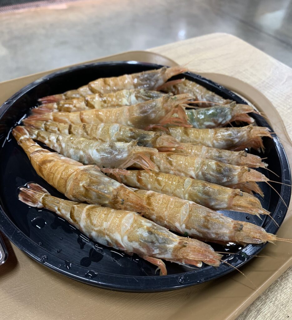 もさエビのお刺身